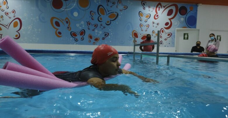 Rescata DIF Nuevo Laredo tanque terapéutico del CRI; ofrecerán atención tras 4 años inactivo