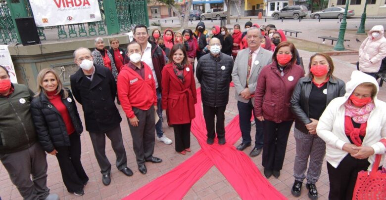Participa Gobierno de Nuevo Laredo en actividades por el Día Mundial de la lucha contra el Sida