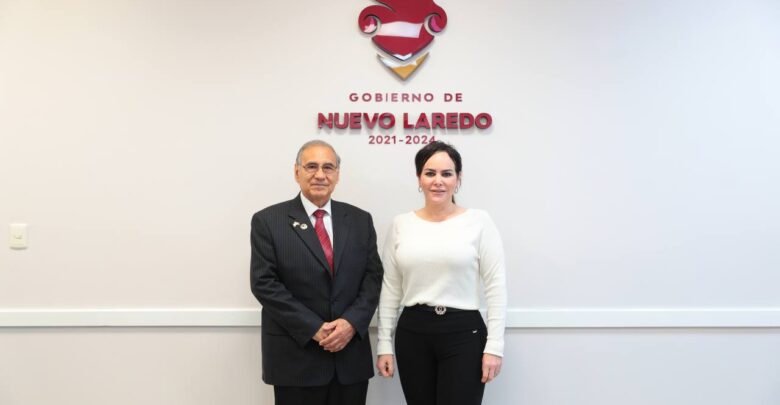 Refrendan lazos de colaboración alcaldesa de Nuevo Laredo y mayor electo de Laredo, Texas