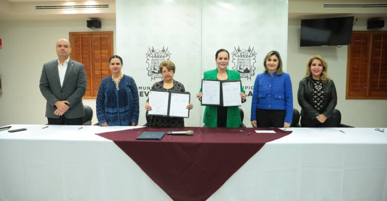 Firman convenio de colaboración Gobierno Municipal y Colegio de Notarios de Nuevo Laredo