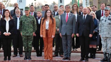 Refrendan Américo Villarreal y Carmen Lilia Canturosas compromiso de trabajar por el bienestar de Nuevo Laredo