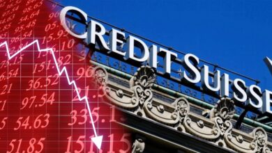 Desplome de Credit Suisse arrastra a Wall Street y bolsas en América abren con caídas