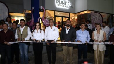 Encabezan gobernador Américo Villarreal y alcaldesa Carmen Lilia Canturosas inauguración de Punto Tamaulipas
