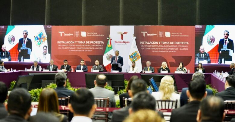 Impulsará gobernador proyectos estratégicos para Nuevo Laredo a través del Consejo Estatal para el Desarrollo Económico