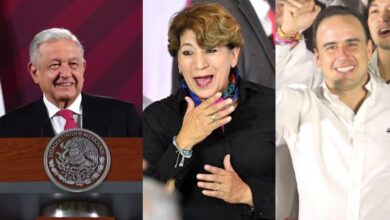 López Obrador felicita a Delfina Gómez y Manolo Jiménez por sus virtuales triunfos y asegura apoyo del gobierno