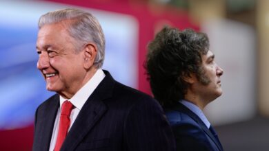 López Obrador: legisladores libres de invitar a Milei al Congreso
