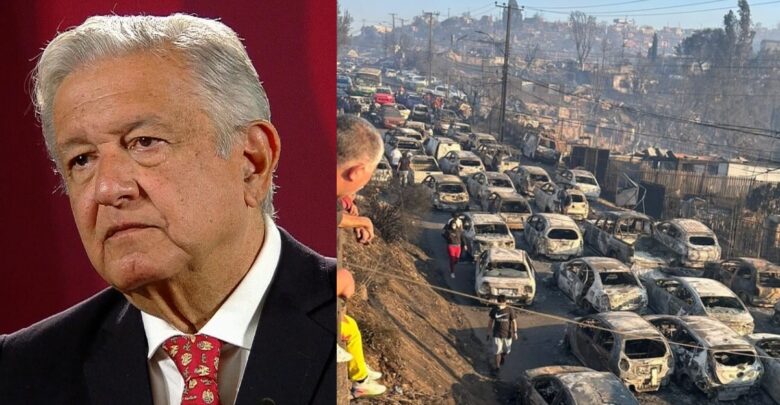 López Obrador confirma envío de 26 toneladas a Chile ante incendios