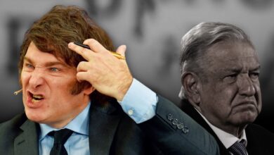 Presidente argentino Javier Milei califica a AMLO de "ignorante"