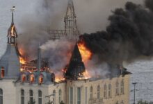 Ataque ruso golpea castillo de Harry Potter en Ucrania; 4 muertos y 32 heridos