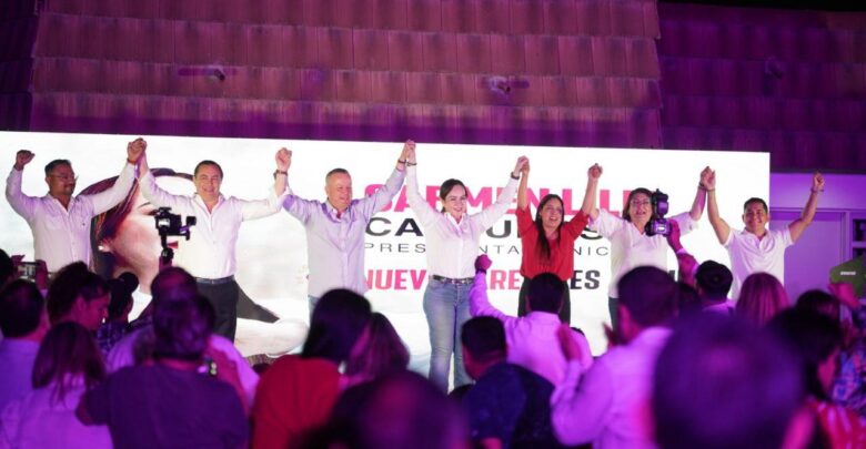 ‘De corazón, Nuevo Laredo es primero’: Carmen Lilia Canturosas arranca campaña por la reelección