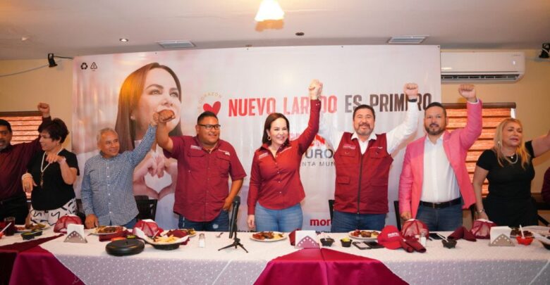 “Estamos listos para defender la transformación con Carmen Lilia”: fundadores de Morena Nuevo Laredo