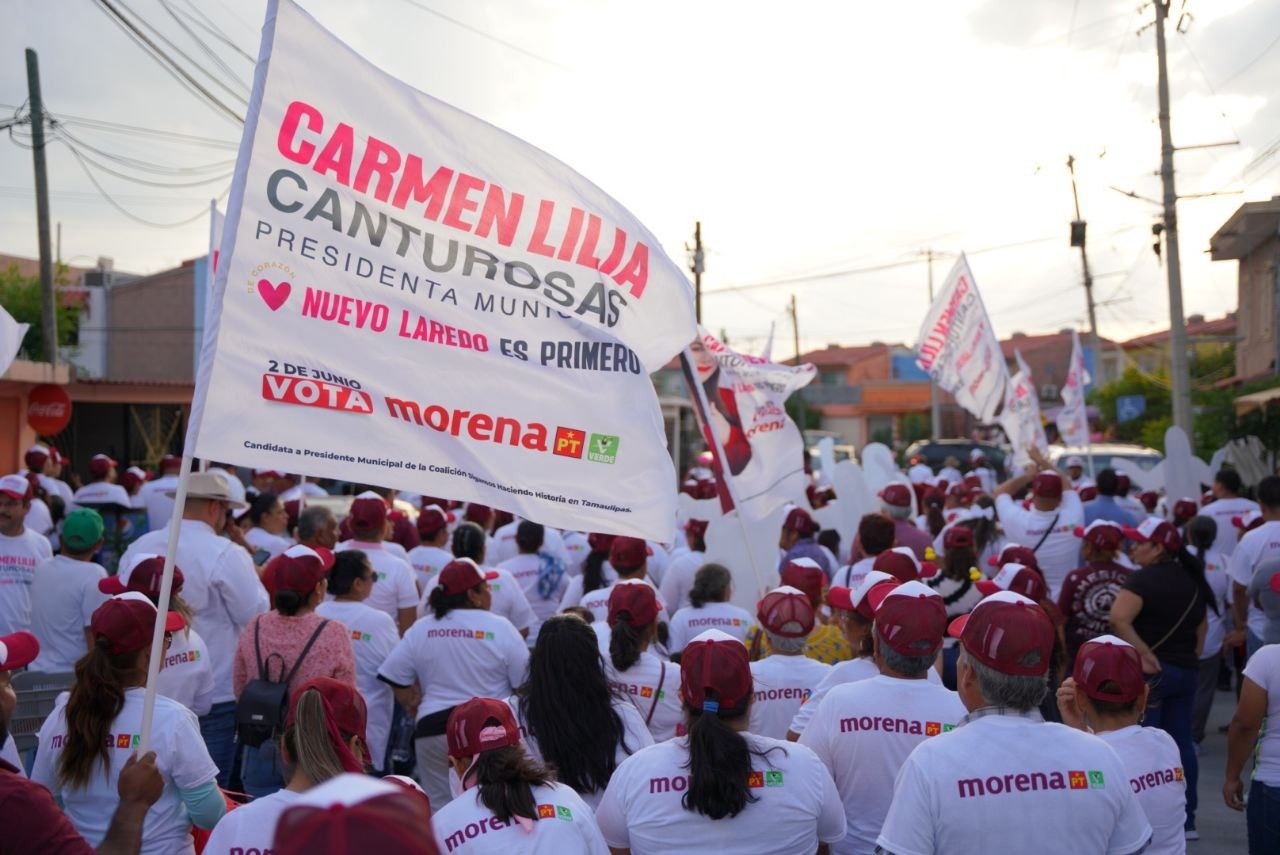 Apoyan ciudadanos candidatura de Carmen Lilia Canturosas