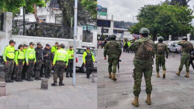 Refuerzan seguridad de la Embajada de México en Ecuador tras expulsión de embajadora