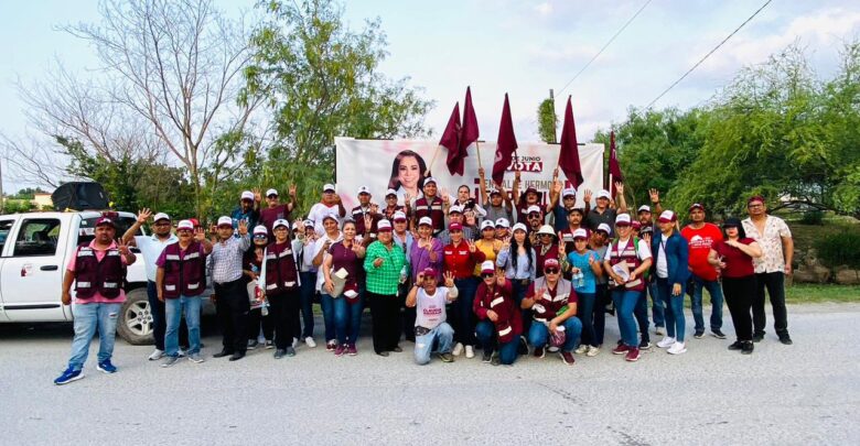 Lucero González avanza en su campaña por la presidencia municipal de Valle Hermoso