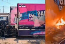 Queman vehículos de campaña del candidato a alcalde en Querétaro