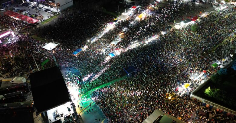 Viven más de 50 mil ciudadanos gran festejo del 176 Aniversario de Nuevo Laredo