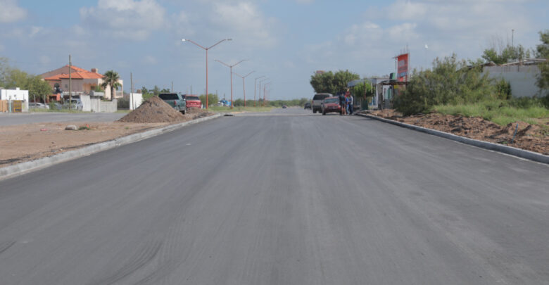 Gobierno de Nuevo Laredo mejora accesos a Valles de Anáhuac con recursos de REPUVE