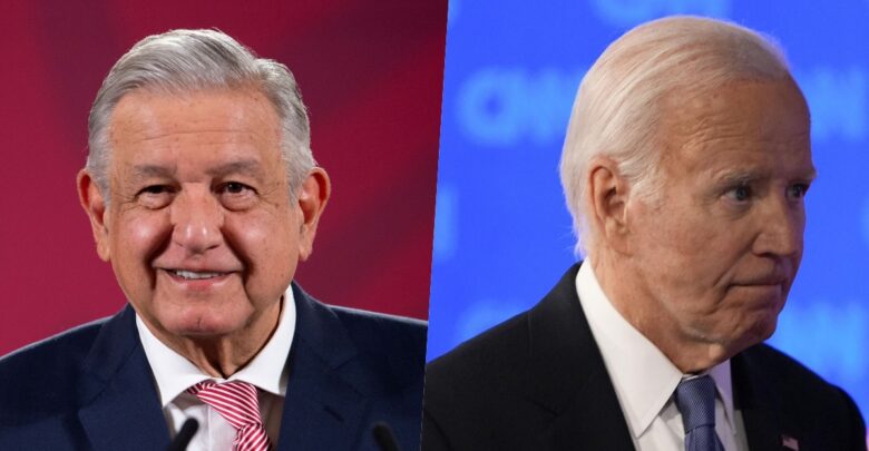 AMLO elogia a Biden y respeta su renuncia a la reelección