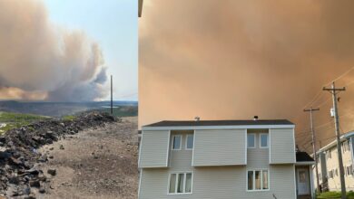 Más de 9,000 personas evacuadas por incendio forestal fuera de control en Canadá