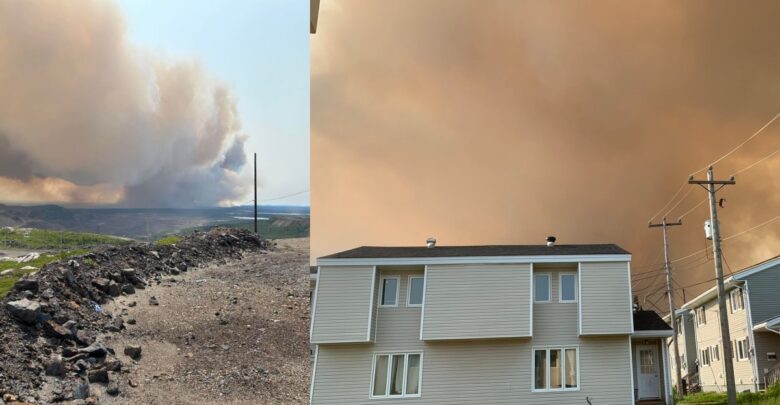 Más de 9,000 personas evacuadas por incendio forestal fuera de control en Canadá