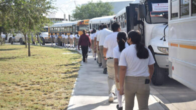 Apoya Gobierno de Nuevo Laredo a más de mil estudiantes con Transporte Escolar