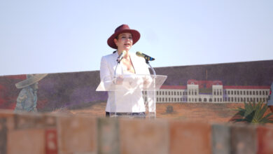 Encabeza alcaldesa Carmen Lilia Canturosas conmemoración del 177 aniversario de la Gesta Heroica de los Niños Héroes