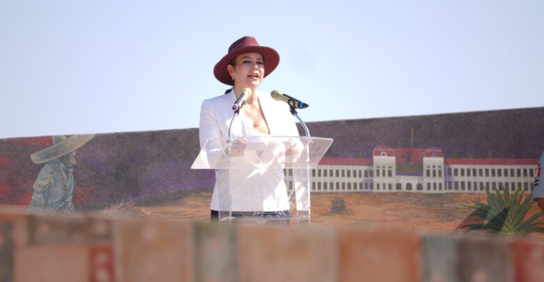 Encabeza alcaldesa Carmen Lilia Canturosas conmemoración del 177 aniversario de la Gesta Heroica de los Niños Héroes