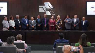 Presenta alcaldesa Carmen Lilia Canturosas Prontuario Socioeconómico Binacional 2024 ante fuerzas vivas de Nuevo Laredo