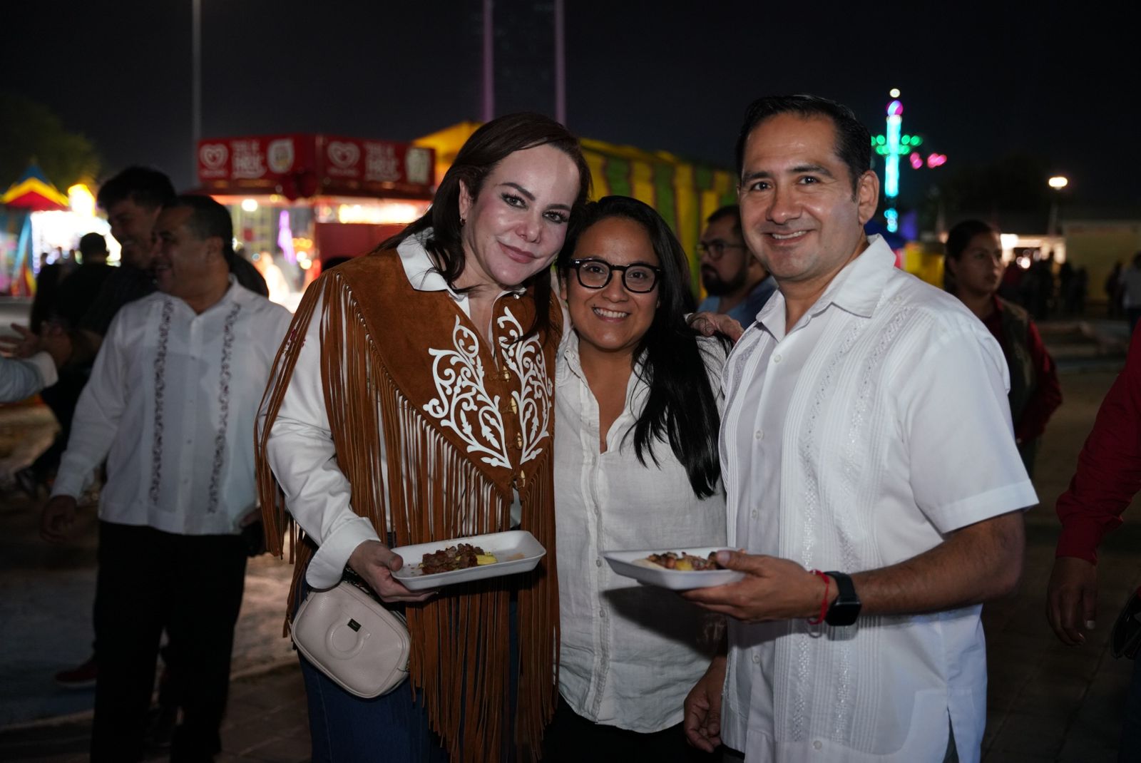 Inaugura alcaldesa Carmen Lilia Canturosas pabellón de Nuevo Laredo en Feria Tamaulipas 2024