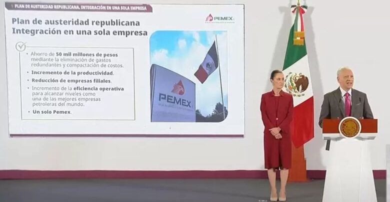 Presentan plan de austeridad para Pemex; proyectan ahorro de 50 mil mdp