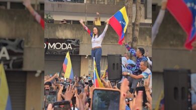 Arrestan a María Corina Machado tras liderar protestas en Caracas