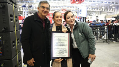 ‘Vivimos un periodo humanista y de progreso’; resalta alcaldesa Carmen Lilia Canturosas 100 días de logros de Claudia Sheinbaum