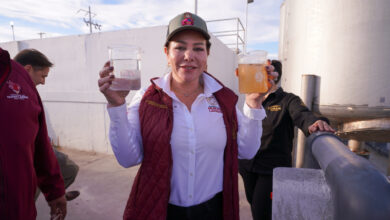 Rescata alcaldesa Carmen Lilia Canturosas planta tratadora Oradel; generará impacto positivo ambiental y social