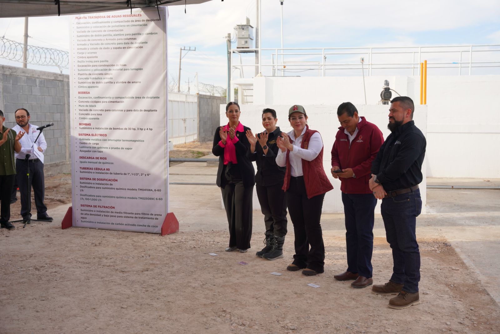 Rescata alcaldesa Carmen Lilia Canturosas planta tratadora Oradel; generará impacto positivo ambiental y social