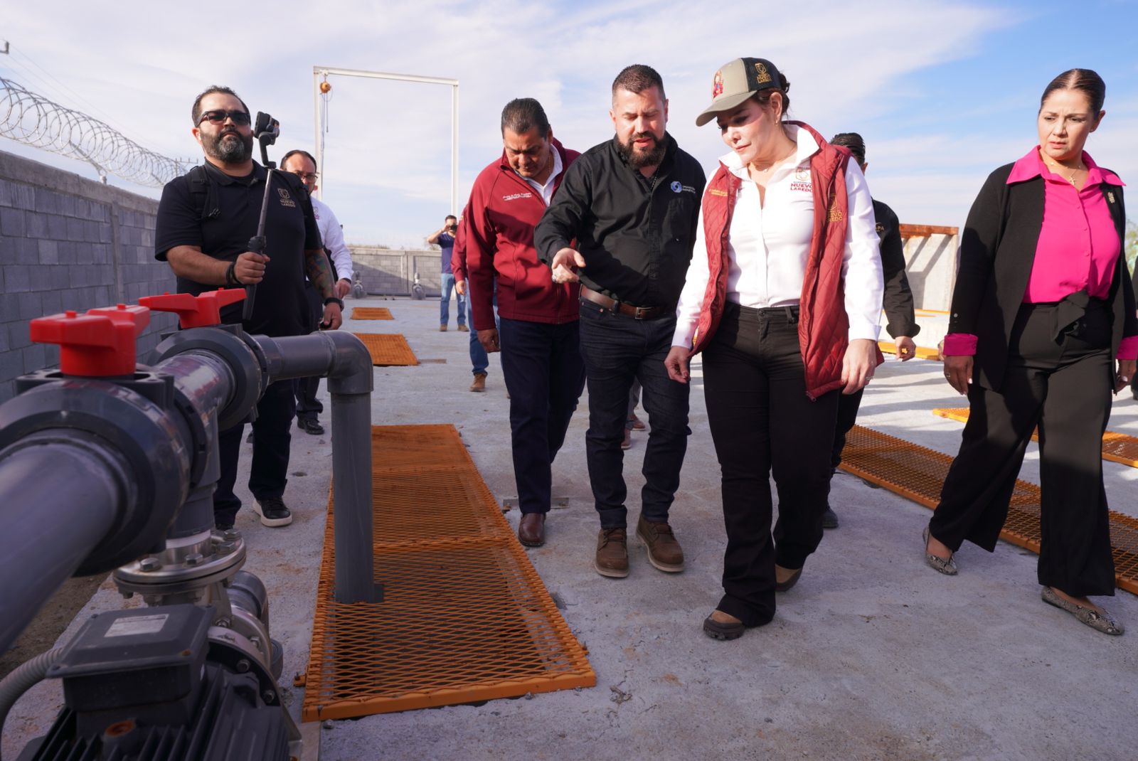 Rescata alcaldesa Carmen Lilia Canturosas planta tratadora Oradel; generará impacto positivo ambiental y social