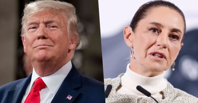 Sheinbaum y Trump acuerdan pausa de aranceles tras llamada telefónica Sheinbaum y Trump acuerdan pausa de aranceles tras llamada telefónica