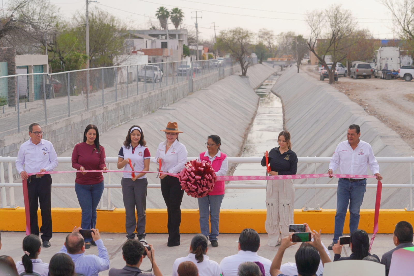 Entrega alcaldesa Carmen Lilia Canturosas Colector Pluvial Concordia; mejorará calidad de vida a miles de familias