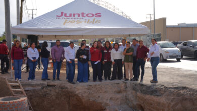 Avanza transformación de infraestructura hidráulica en Nuevo Laredo; supervisa alcaldesa Carmen Lilia Canturosas obras de drenaje