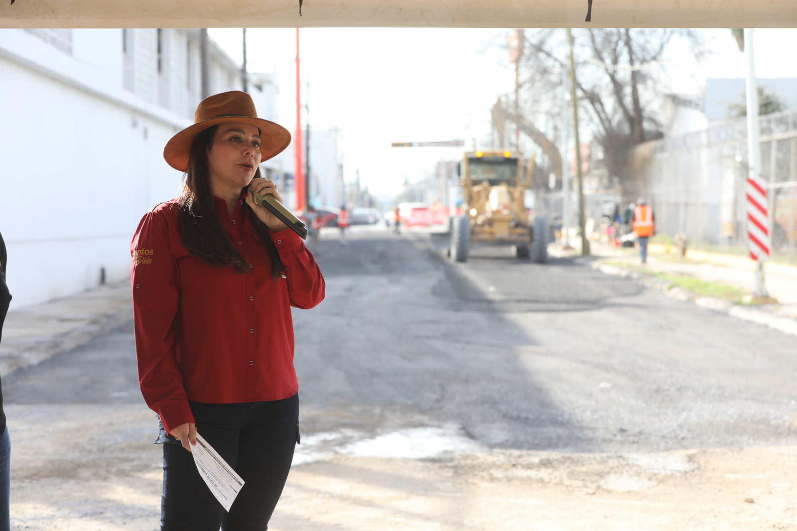 Avanza transformación de infraestructura hidráulica en Nuevo Laredo; supervisa alcaldesa Carmen Lilia Canturosas obras de drenaje