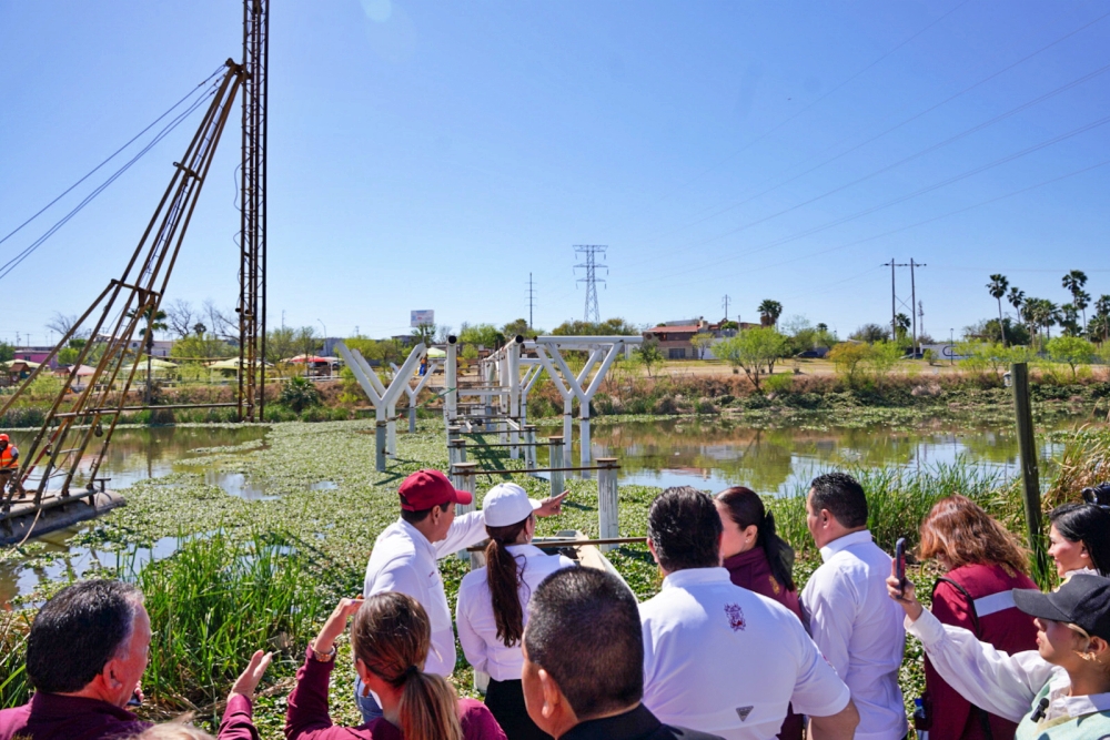 Avanza Gobierno de Nuevo Laredo en obras de transformación de espacios recreativos