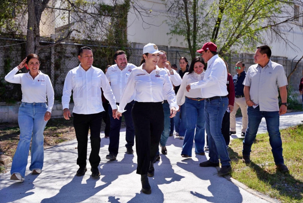 Avanza Gobierno de Nuevo Laredo en obras de transformación de espacios recreativos