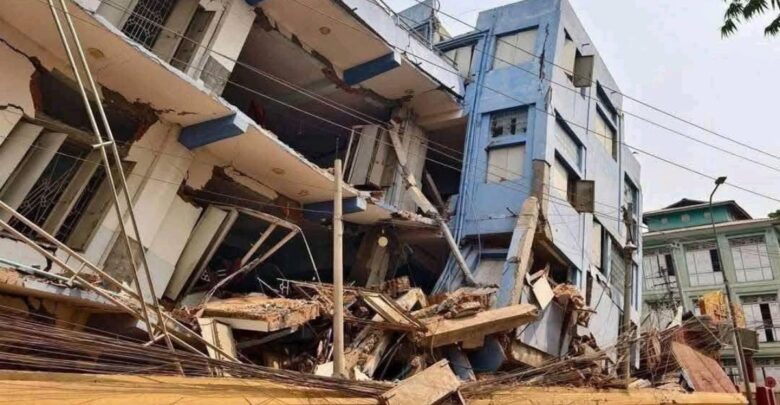 Terremoto en Myanmar deja al menos 144 muertos y más de 700 heridos
