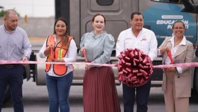 Fortalece alcaldesa Carmen Lilia Canturosas competitividad de Nuevo Laredo con entrega de obra en el CECATI 193