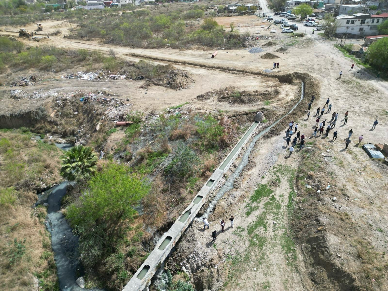 Impulsa Gobierno de Nuevo Laredo transformación del sistema de agua y drenaje con obras estratégicas