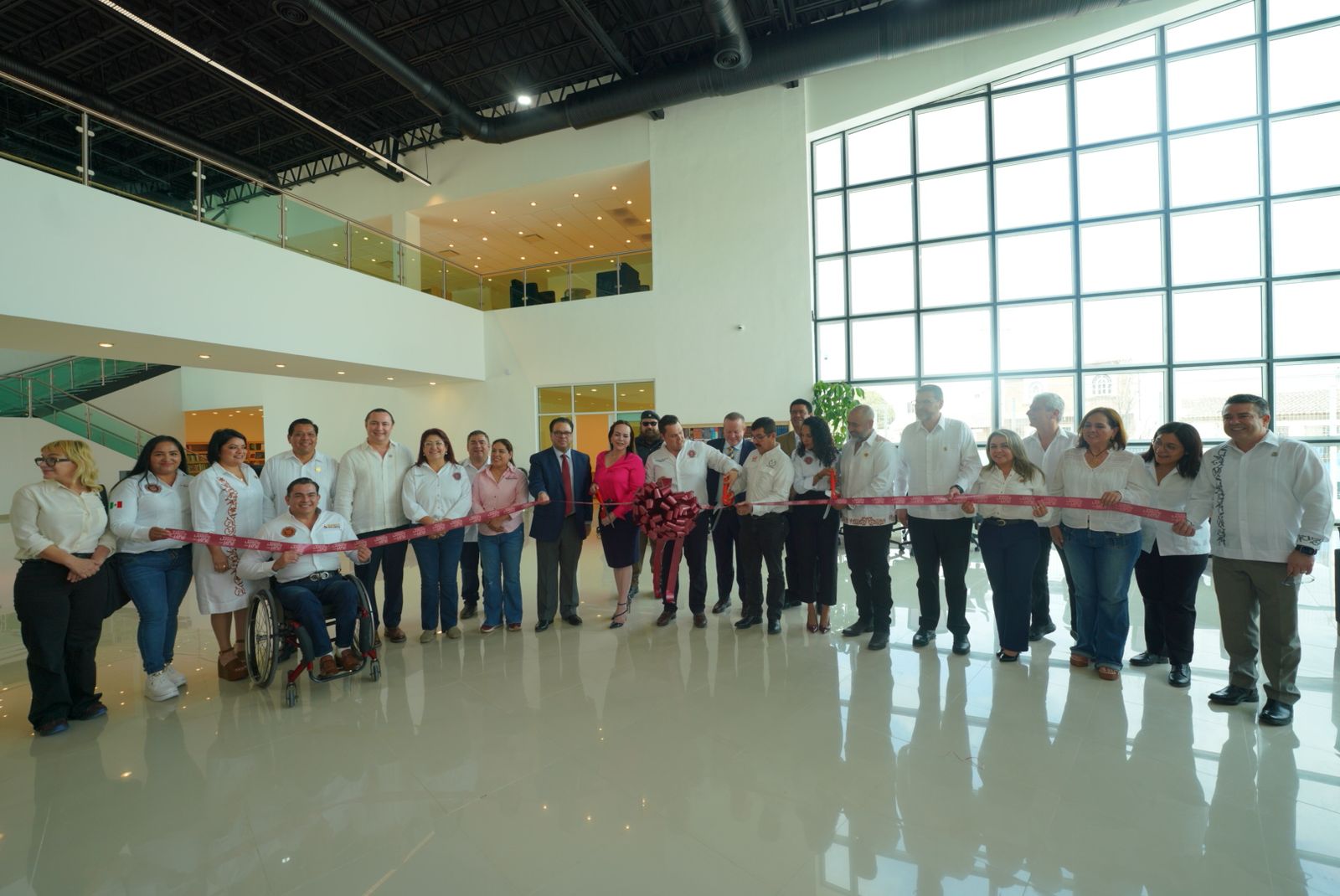 Inaugura Carmen Lilia Canturosas Y Congreso local Infoteca “Sor Juana Inés de la Cruz”, un legado para la educación y la cultura de Nuevo Laredo