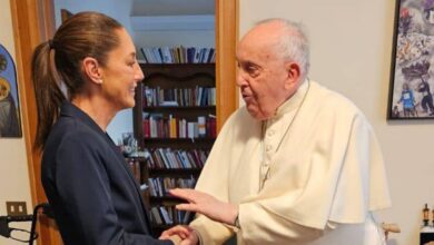 Sheinbaum lamenta la muerte del Papa Francisco: “Es una pérdida dolorosa”