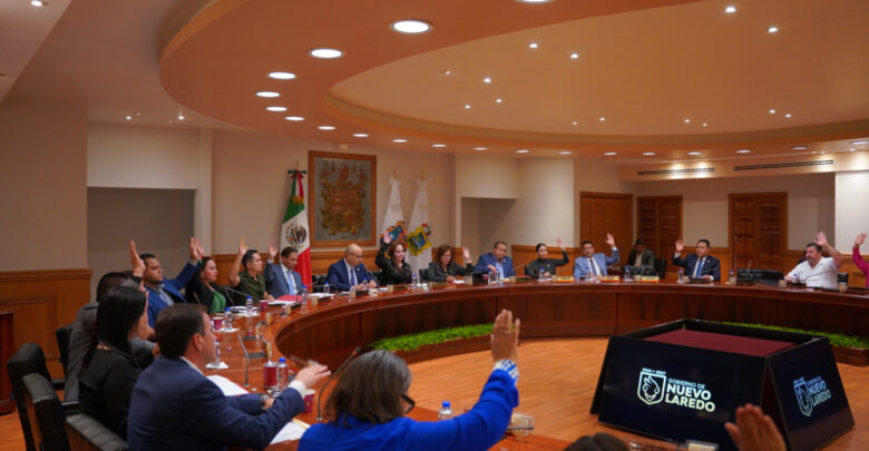Aprueba Cabildo de Nuevo Laredo paquete de obras públicas de infraestructura vial, educativa y urbana