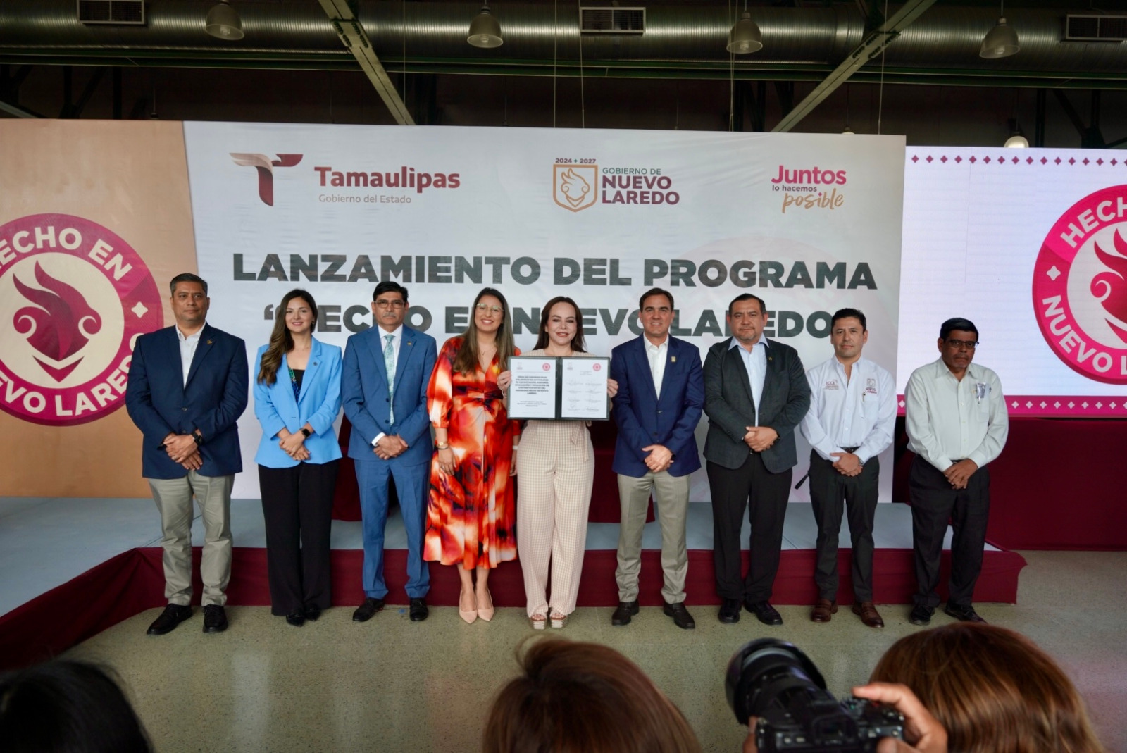 Impulsa Carmen Lilia Canturosas programa “Hecho en Nuevo Laredo” para fortalecer el ecosistema empresarial