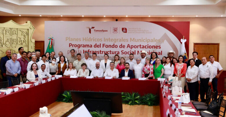 Destaca gobernador Américo Villarreal a Nuevo Laredo como referente en obras de infraestructura hídrica