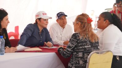 “Presidencia Cerquita de Ti” llega a Unidad Deportiva; atiende alcaldesa Carmen Lilia Canturosas peticiones ciudadanas